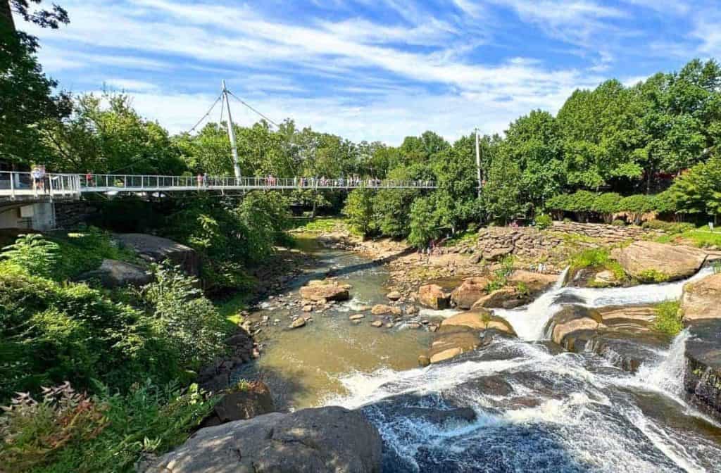 Liberty Bridge in Greenville SC