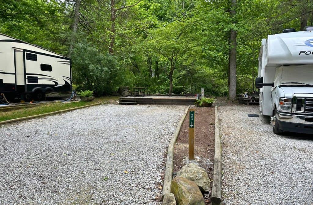 Mountain Stream RV Park RV Site