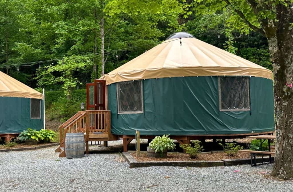Mountain Stream RV Park Yurt