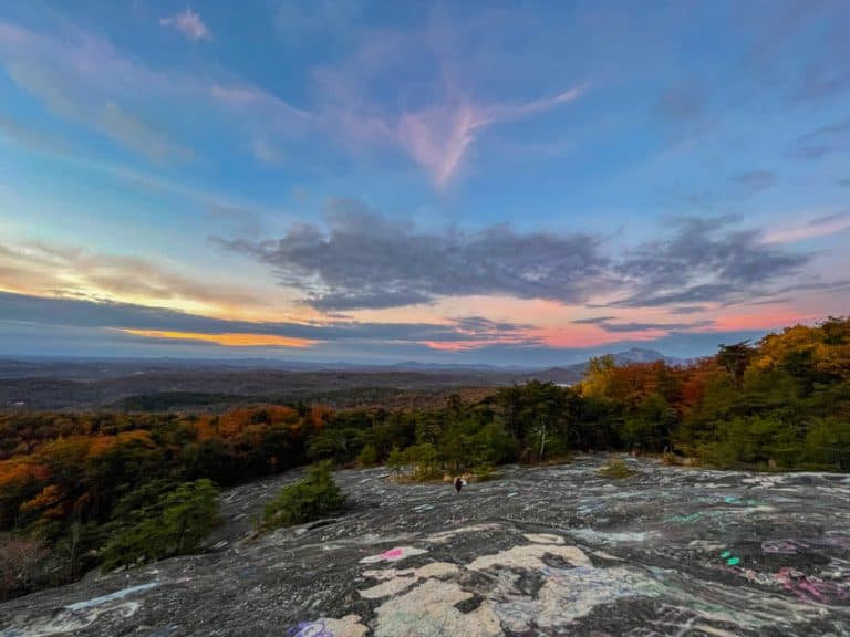 Bald Rock Heritage Preserve Stunning Sunrise Views