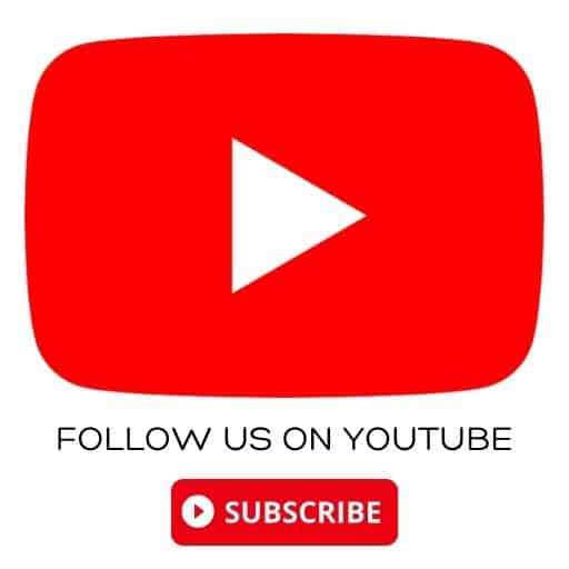 Follow us on YouTube