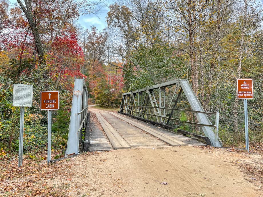 Hagood Mill Steel Bridge