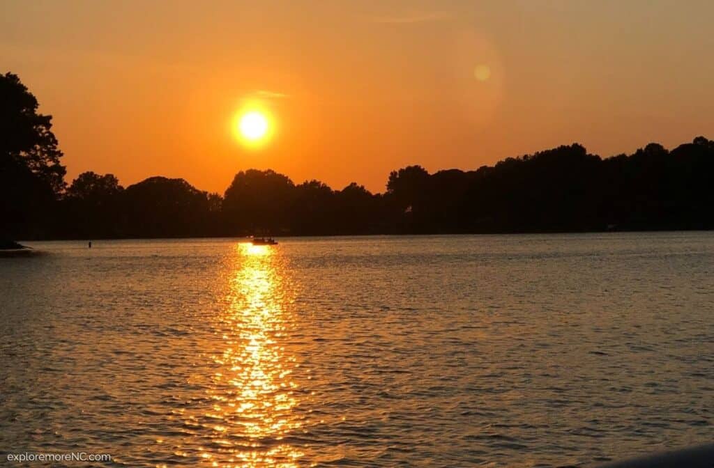 Sunset on Lake Norman