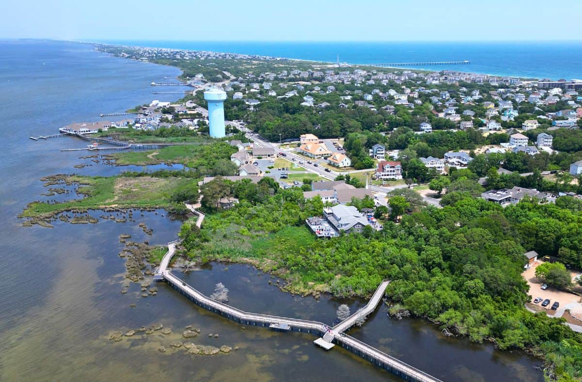 Things to do in Duck North Carolina Aerial Photo