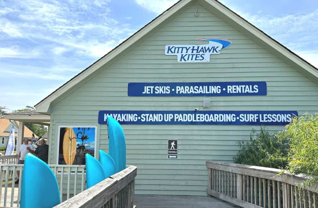 Kitty Hawk Kites Sign