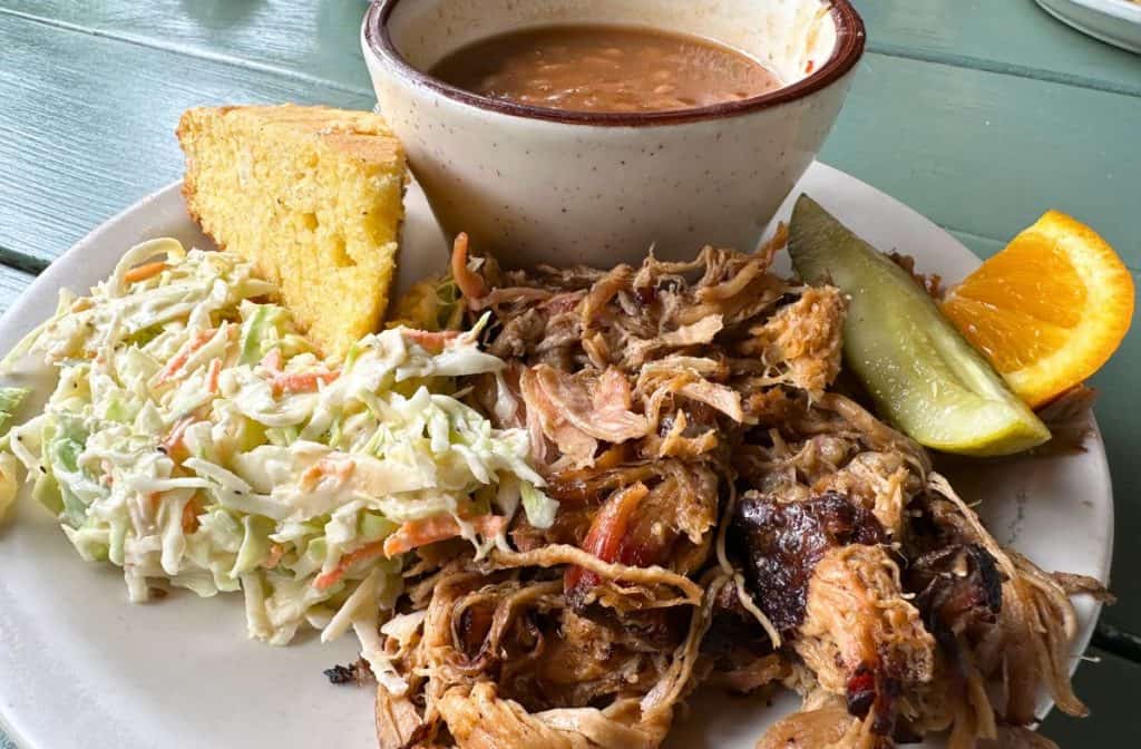 BBQ Plate at Switzerland Cafe