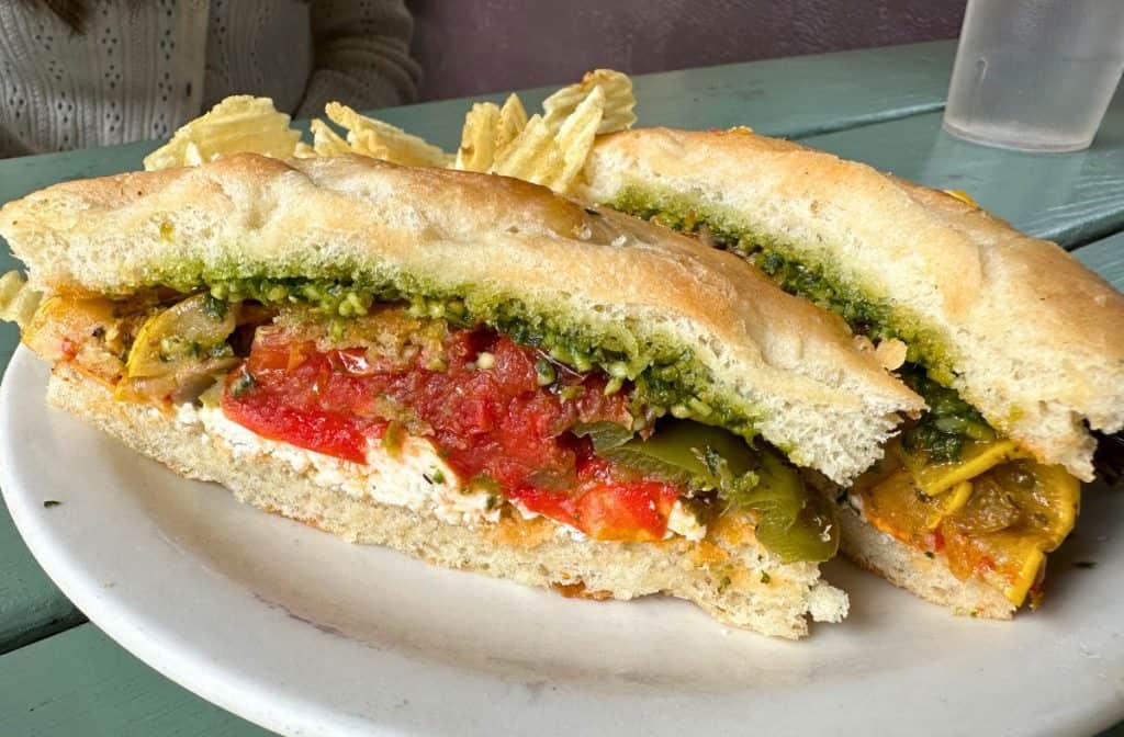 Roasted Veggie Sandwich