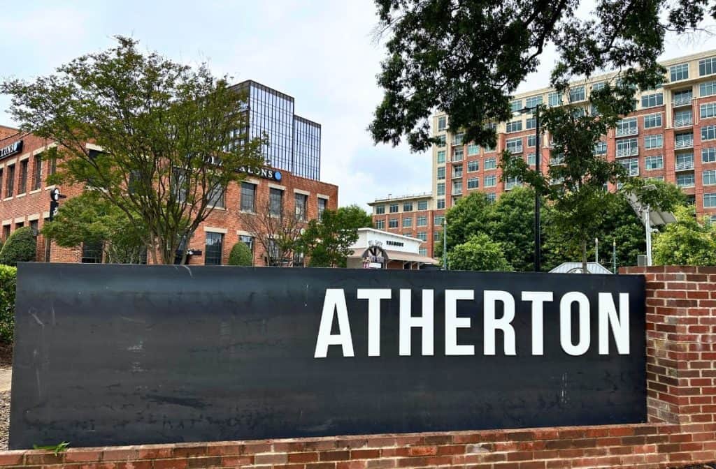 Atherton Mill Sign