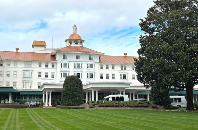 Outside the Carolina Pinehurst Hotel