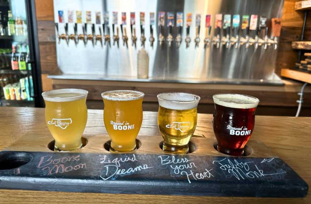 Lost Province Beer Flight