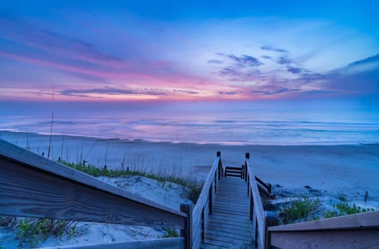 Picture of Steps leading to the beach in Corolla NC