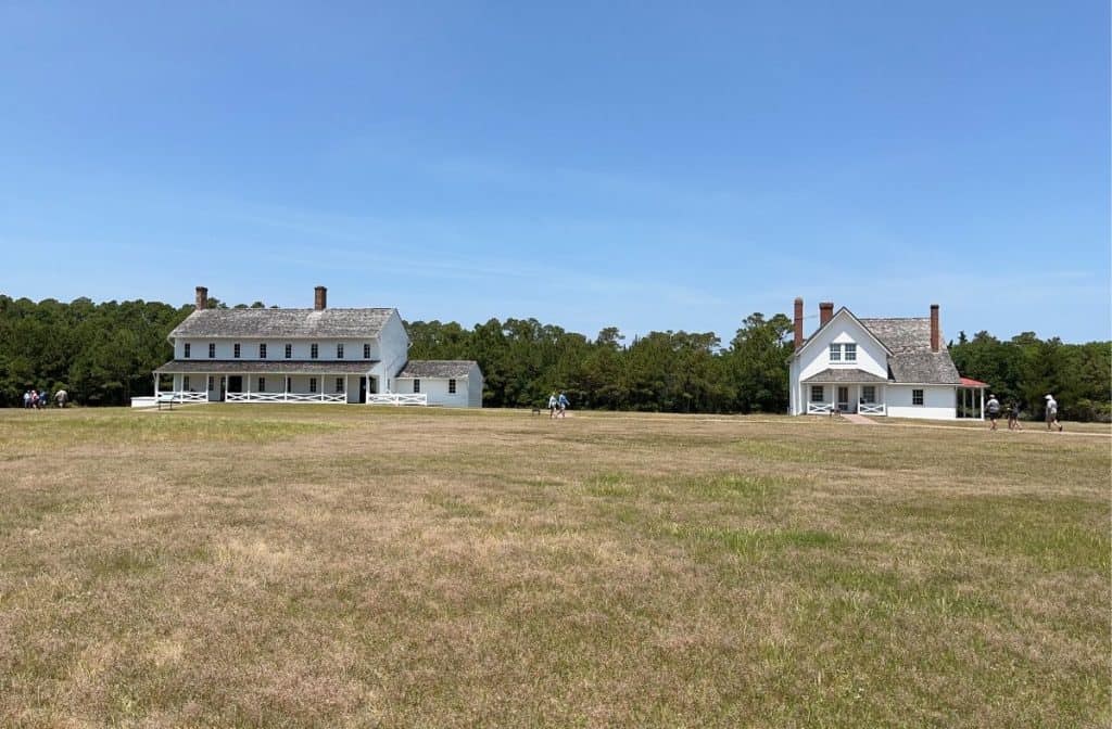Buildings at the Hatteras Lighthouse