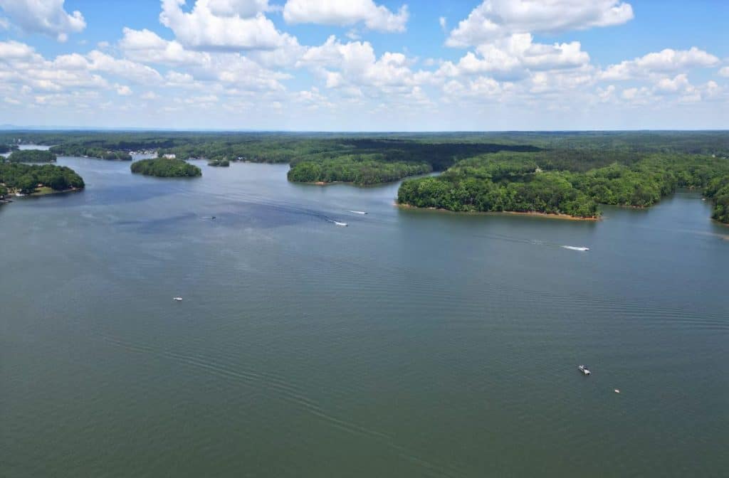 Lake Norman Aerial Shot
