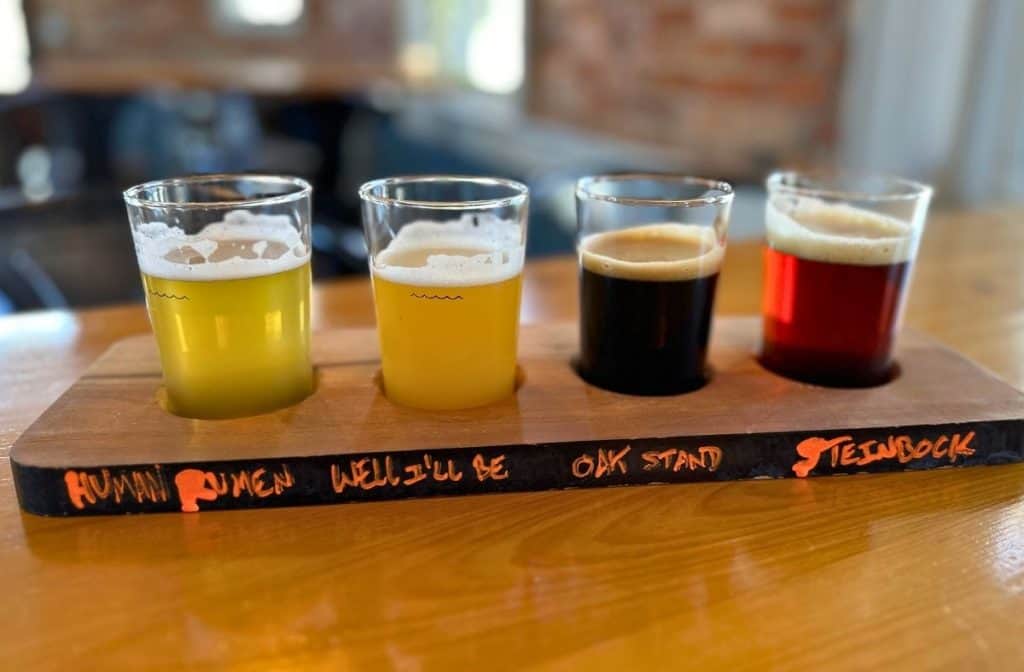 Fonta Flora Beer Flight