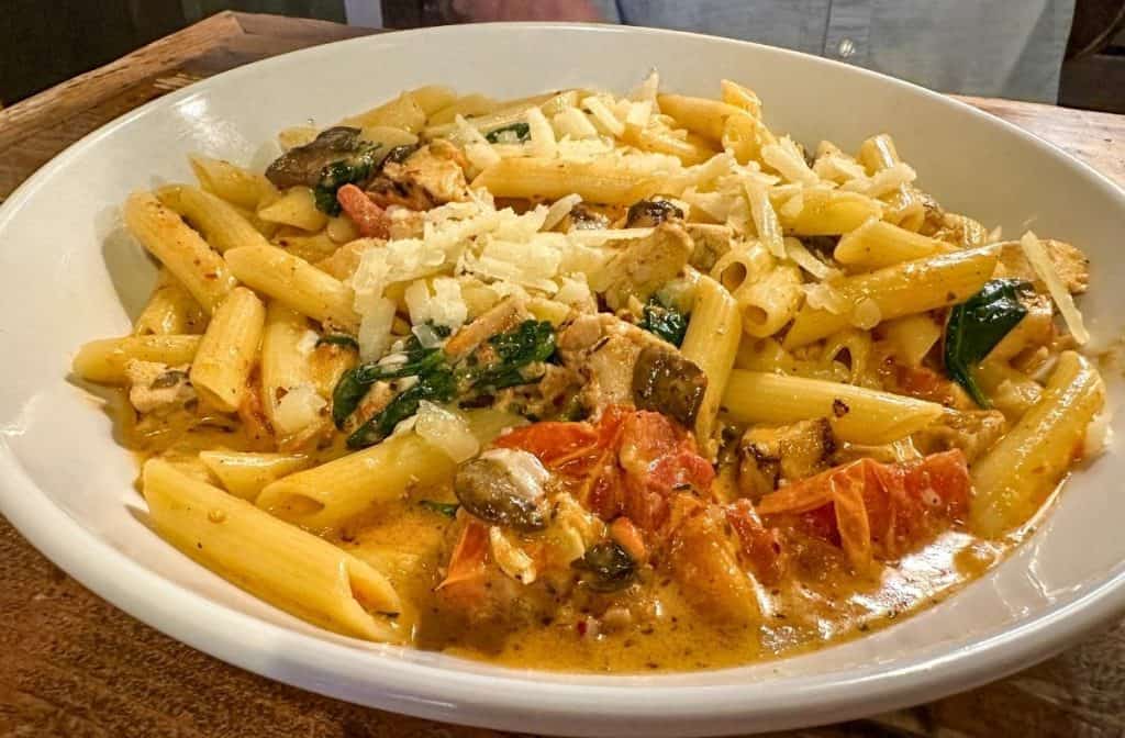 Mandolino's pasta