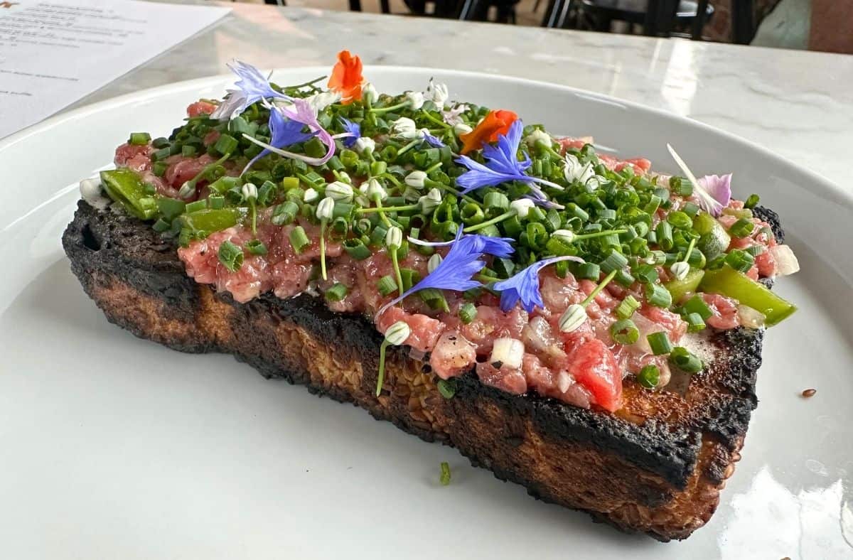 Beef Tartare at Kindred