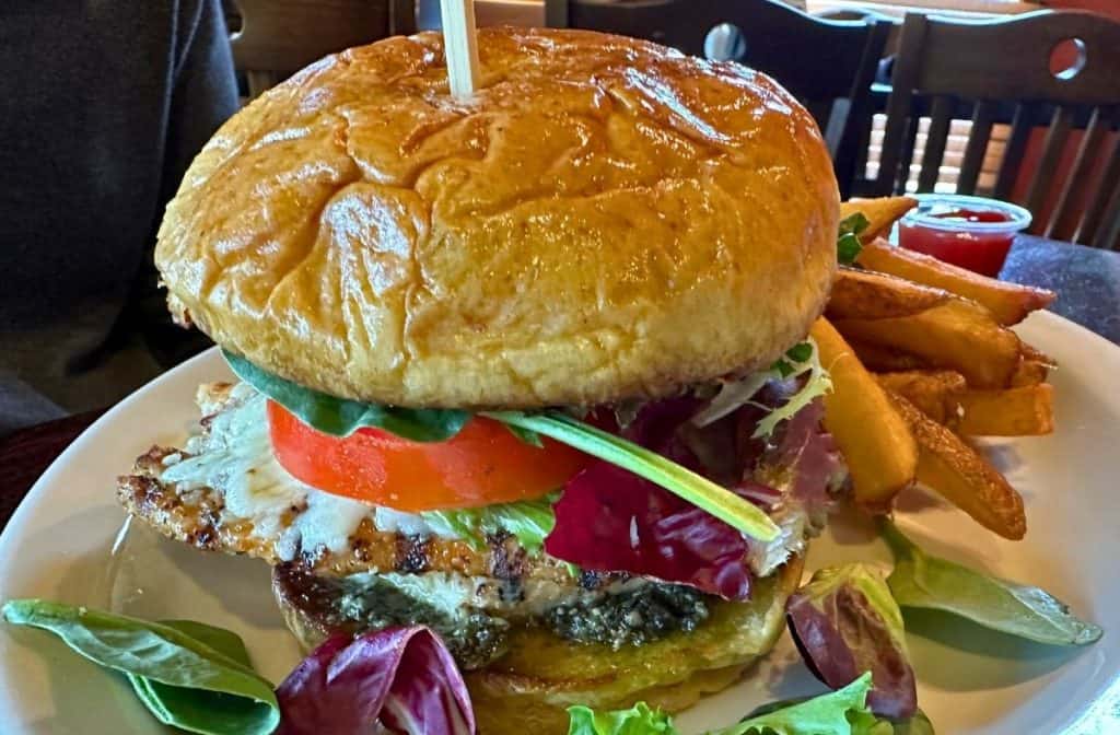 Chicken Pesto Sandwich at Restaurant X