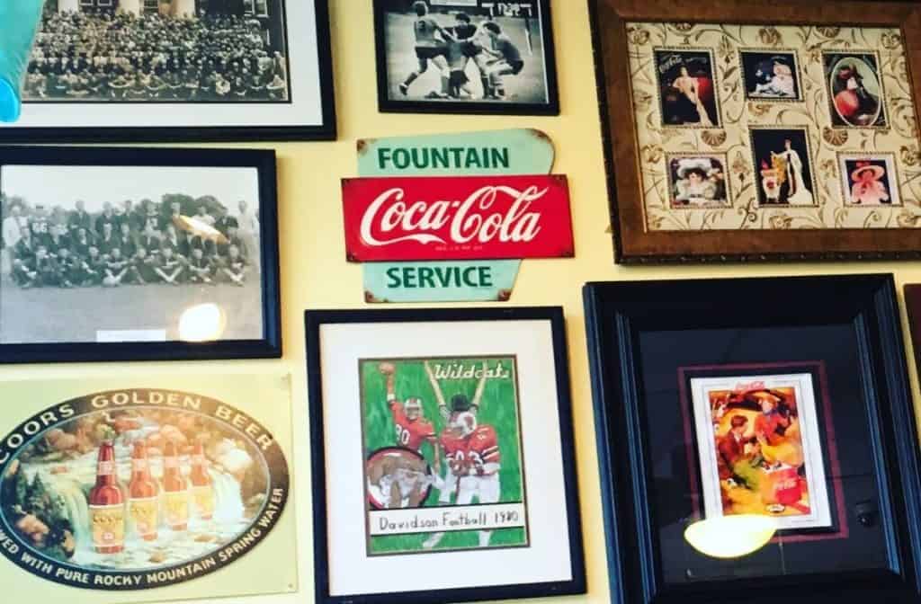 Soda Shop wall