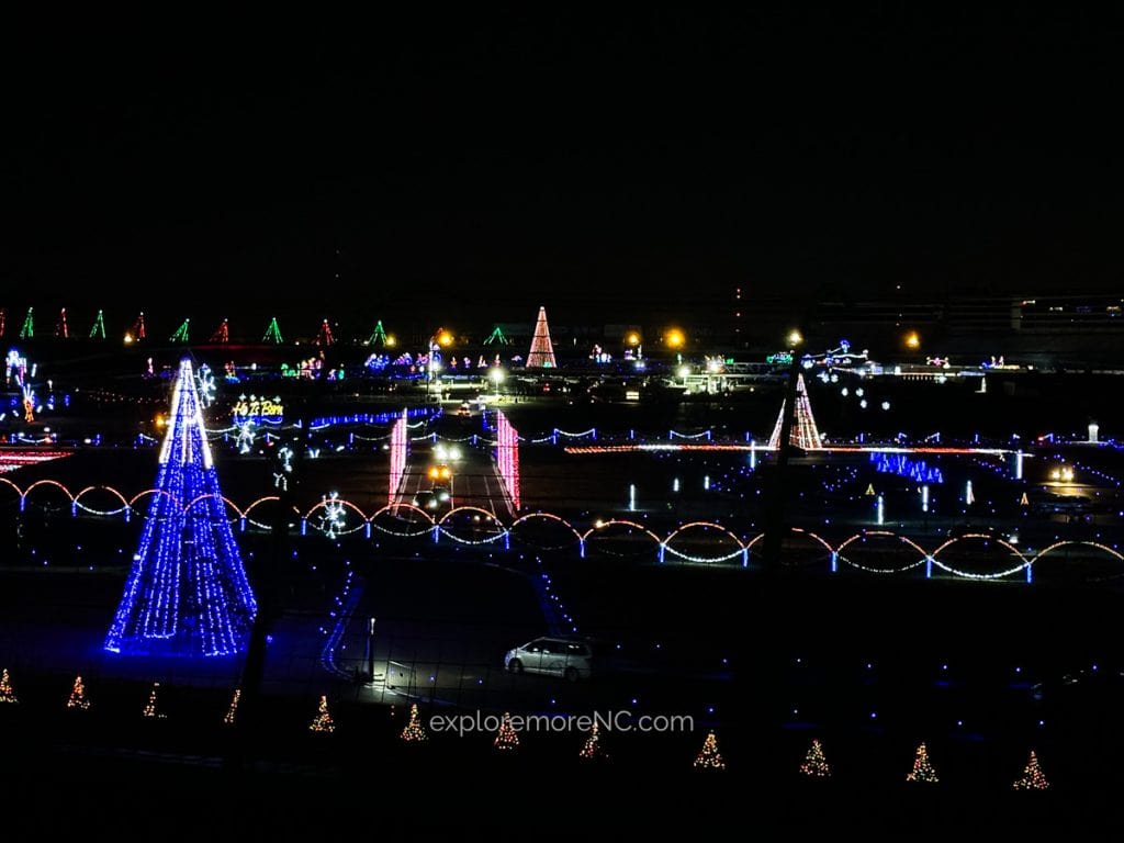 Charlotte Motor Speedway Christmas Lights