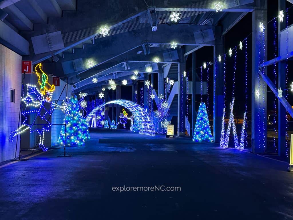 Charlotte Motor Speedway Christmas Lights