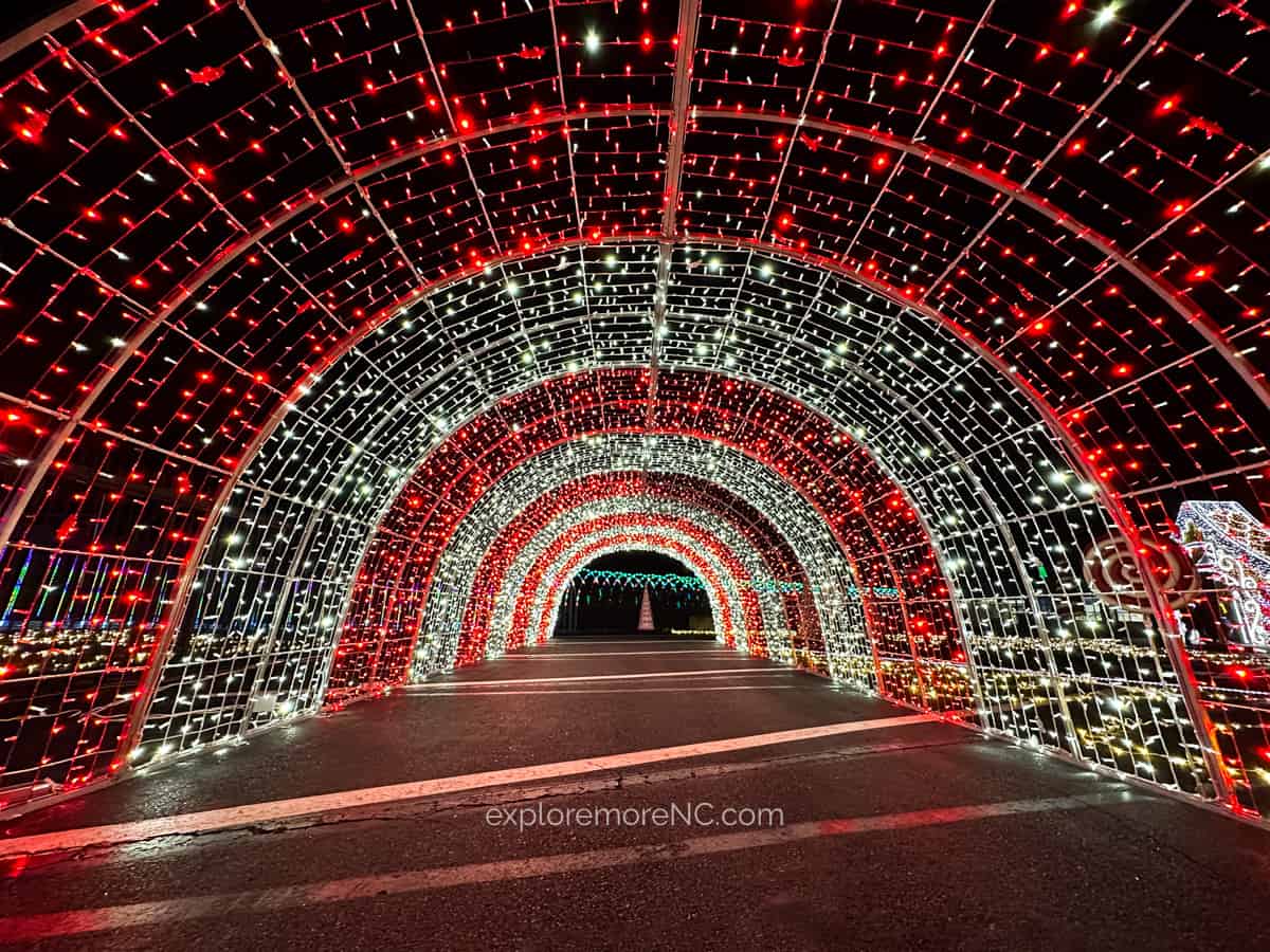 Charlotte Motor Speedway Christmas Lights