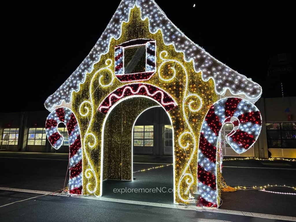 Charlotte Motor Speedway Christmas Lights