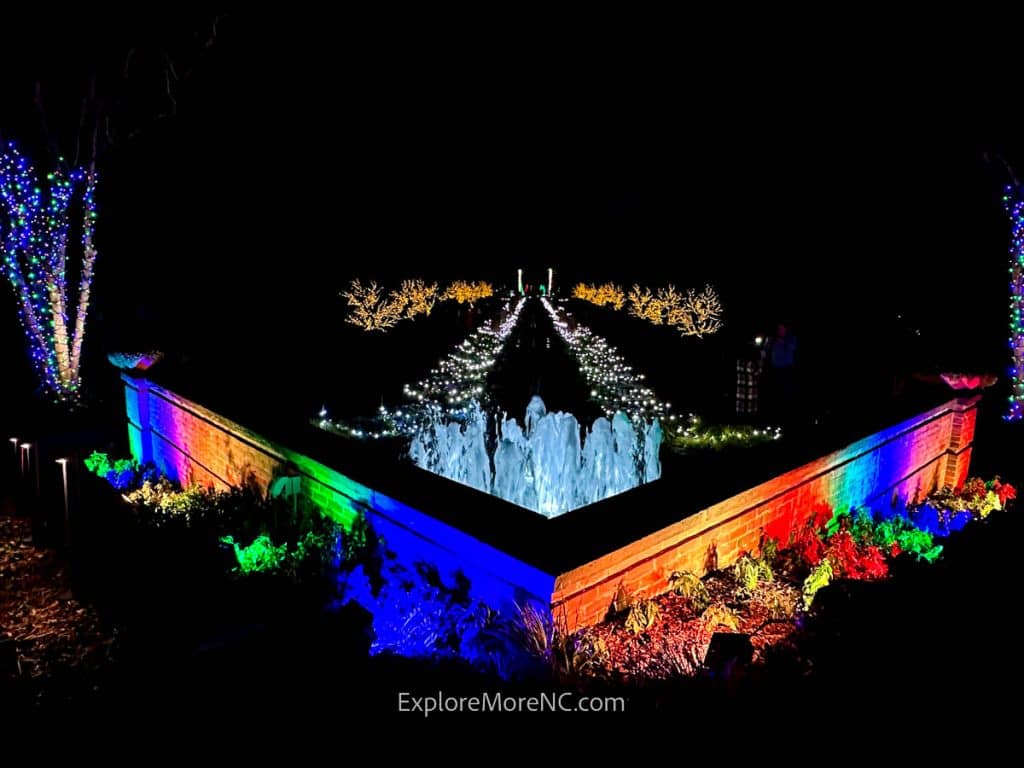 Daniel Stowe Botanical Garden Holiday Lights