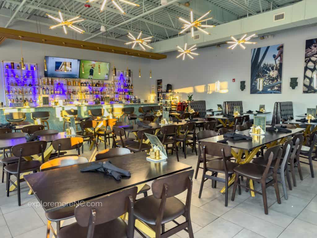 Inside MAYA Fine Food