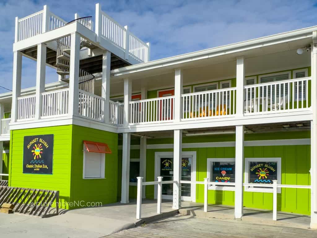 Sunset Slush of Emerald Isle & Ice Cream