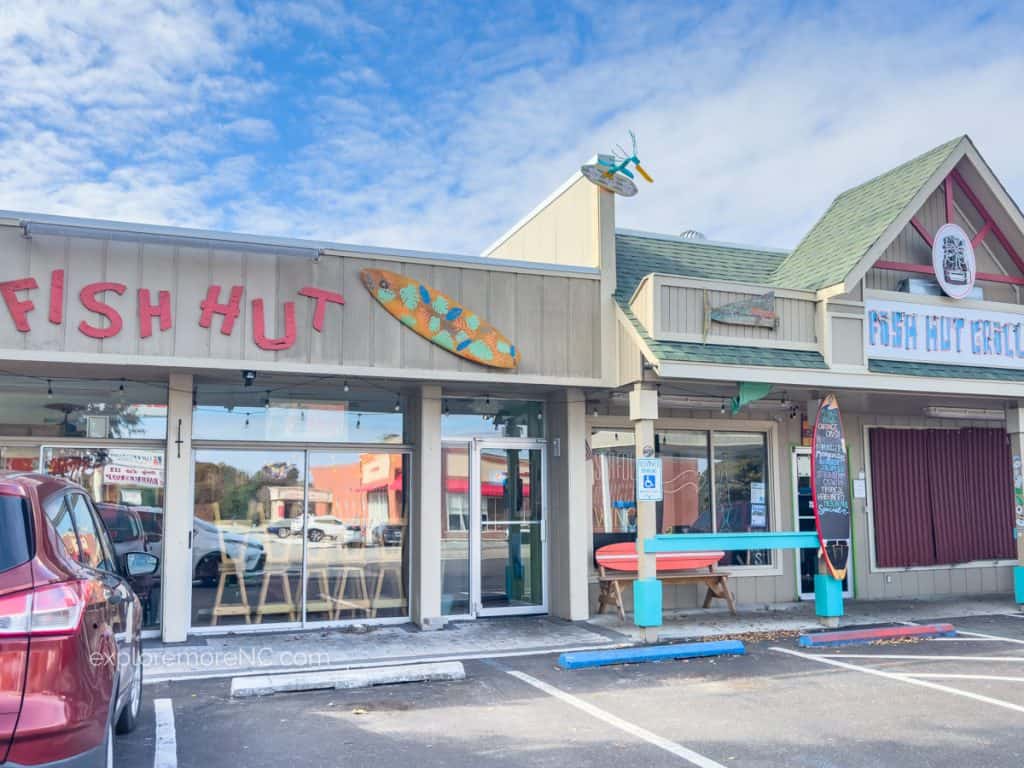 The Fish Hut Entrance