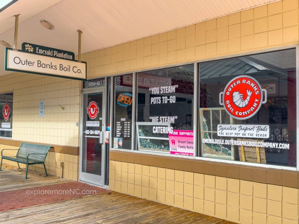 Outer Banks Boil Company Entrance