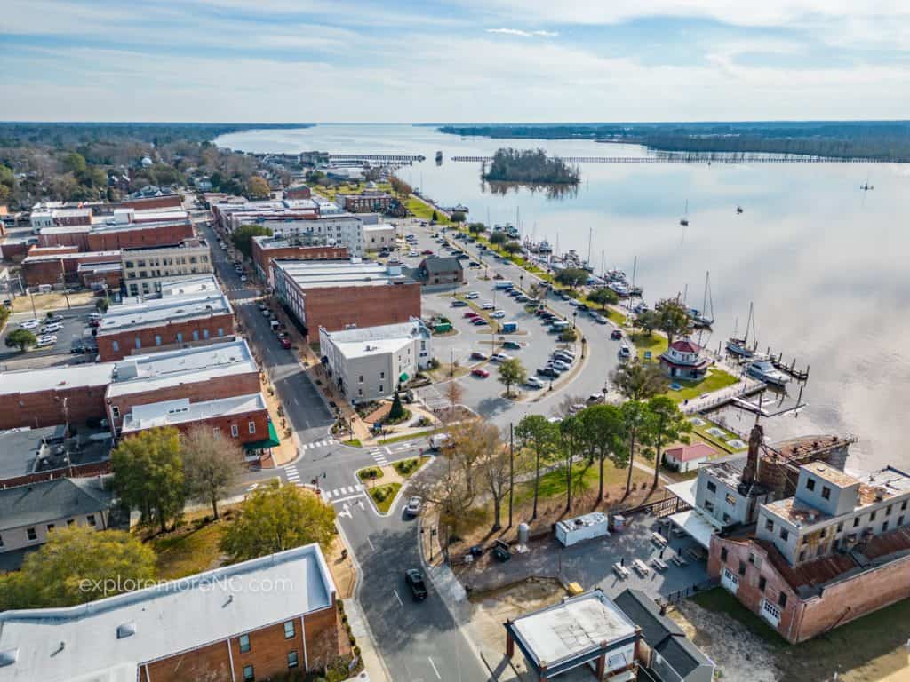 Aerial View of Washington NC