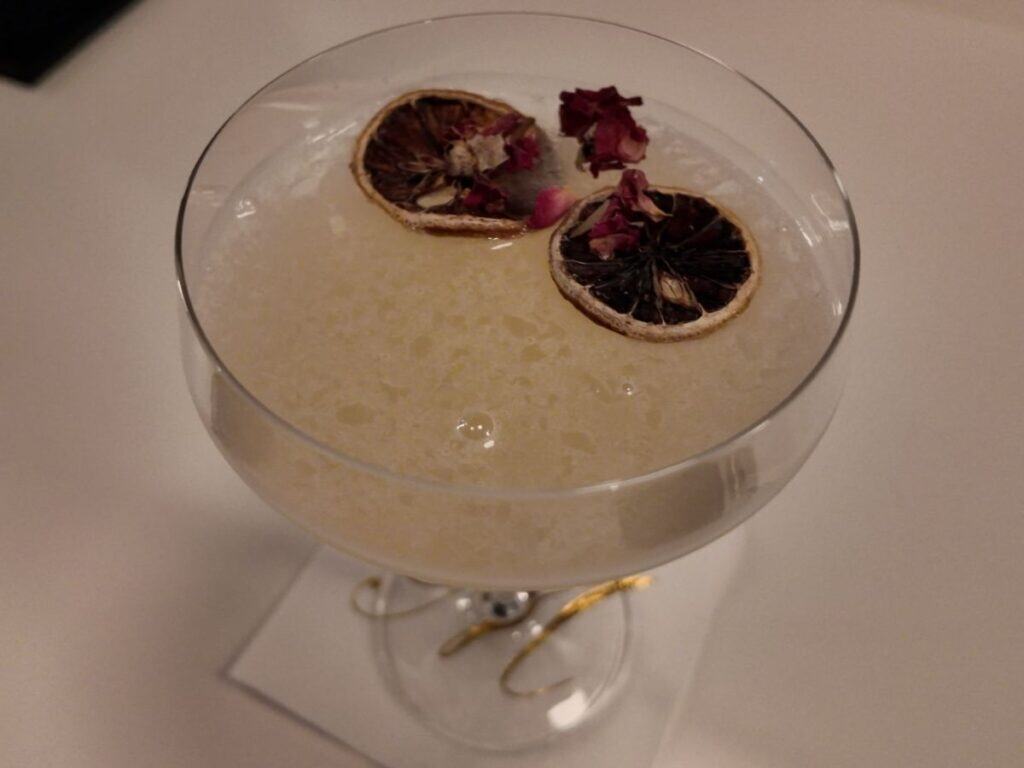 Cocktail at Merle's Cocktails in downtown Wilkesboro NC